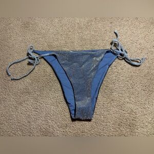 Aerie Cheekiest Sparkly Hi Waist Bikini Botton Womens Size XL